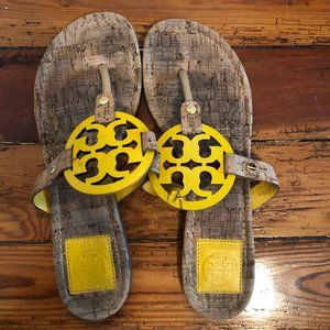 Mustard Tory Burch Sandals